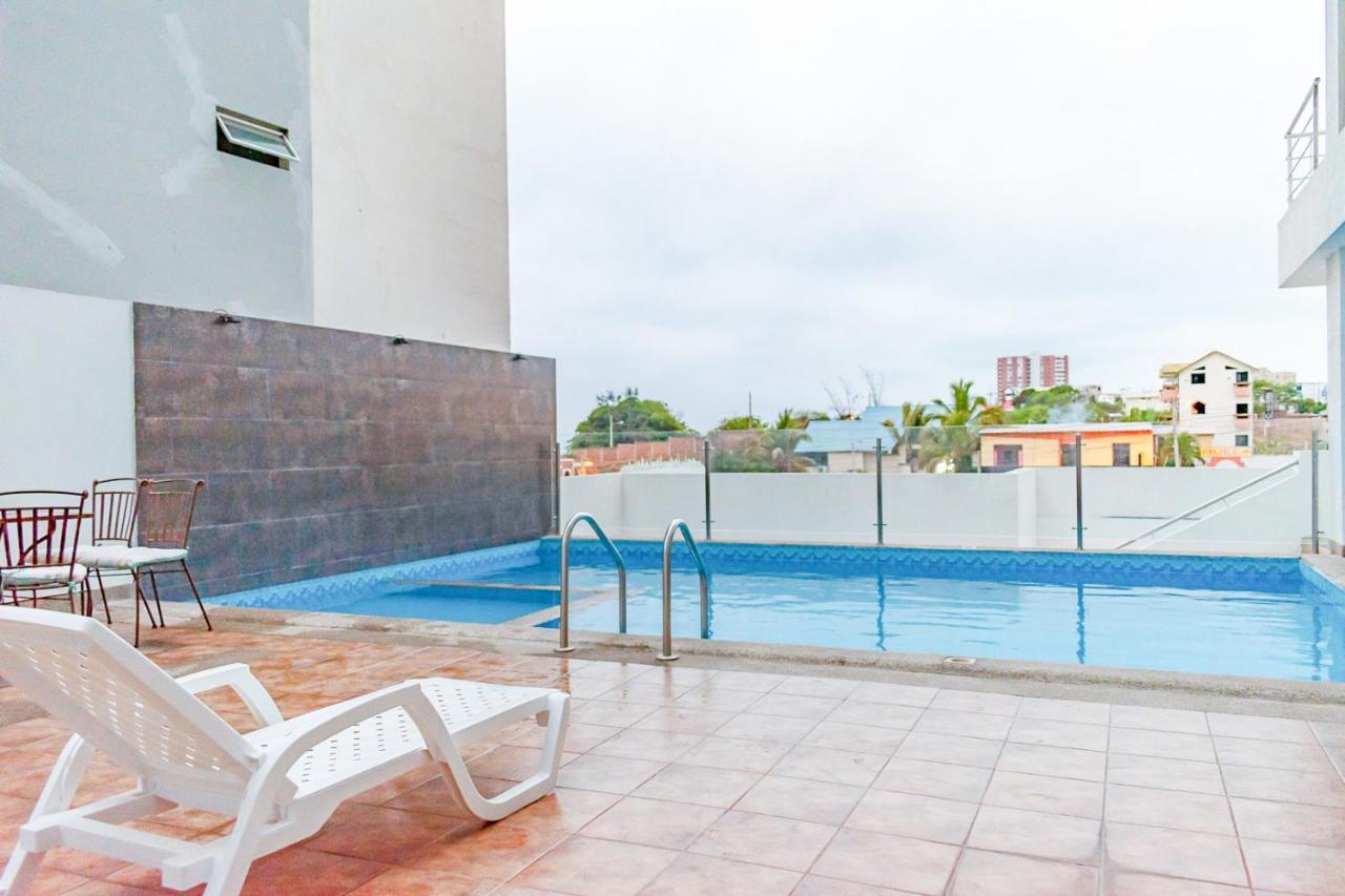 15 ACQUALINA OCEAN VIEW&POOL 2 Dormitorios 1 bano Capacidad 7 personas Barrio Umina Manta Exterior foto
